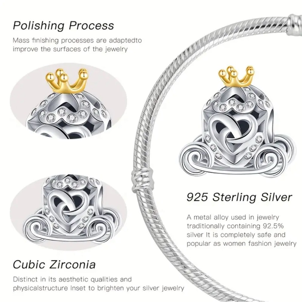 charm / heart carriage
